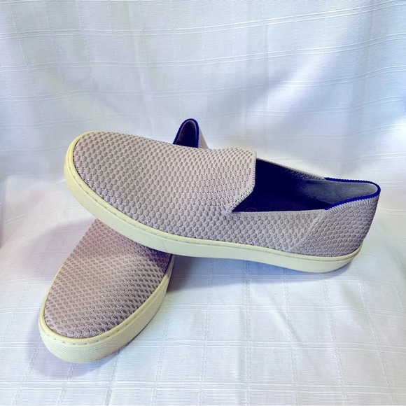 Rothy’s The Original Slip On Sneaker Lilac Size 8 Casual Street Style Washable - Picture 2 of 10